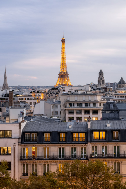 Rooftop sur les Champs-Élysées