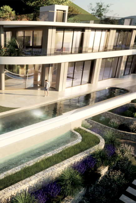 Villa en bords de mer