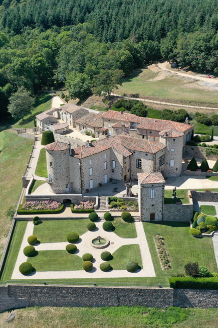 Castle at the Cachard estate